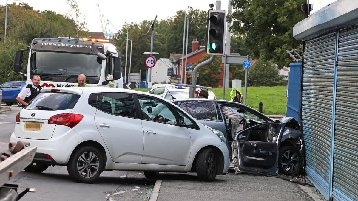 Shopfront Shattered: Seaforth Gridlocked After High-Impact Collision