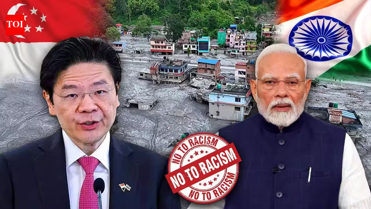 Singapore Leadership Denounces 'Shameful' Wave of Anti-India Racism Following Nepal Floods