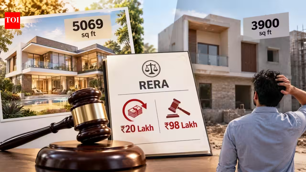 Square Footage Scam: Telangana RERA Slaps Developer with Rs 1.18 Crore Penalty After Villa Size Shortfall
