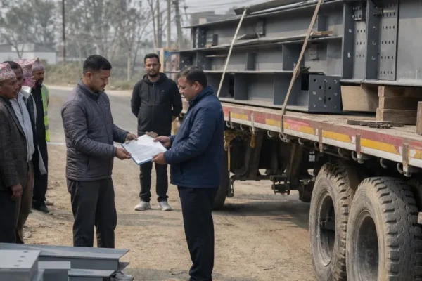 Steel Span of Solidarity: India Dispatches First Bailey Bridge Units to Nepal