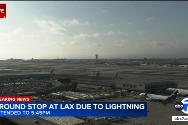 Storms Stifle the Skies: LAX Grounded as Severe Weather Halts Operations