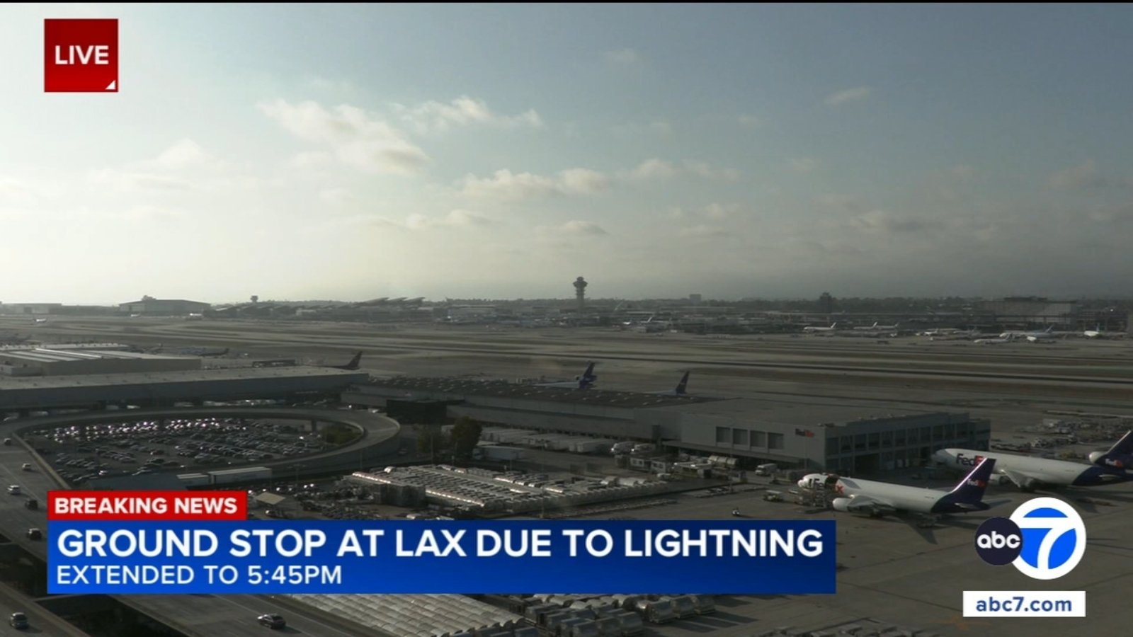 Storms Stifle the Skies: LAX Grounded as Severe Weather Halts Operations