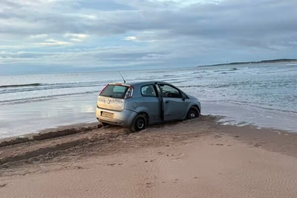 Stranded and Scorned: Druridge Bay Rages Over Beach-Bound Eyesore
