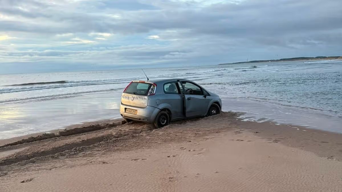 Stranded and Scorned: Druridge Bay Rages Over Beach-Bound Eyesore