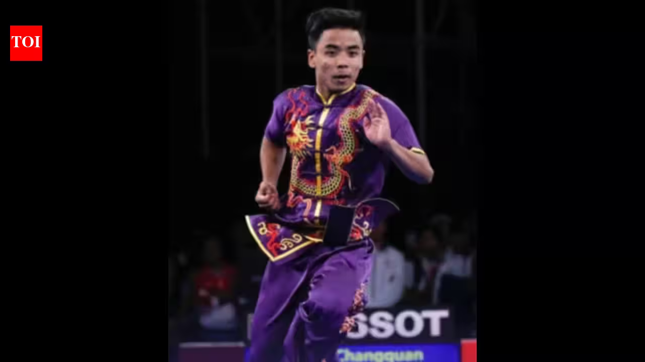 Suraj Singh Mayanglambam Falls Just Short of Podium in Asian Games Changquan Final