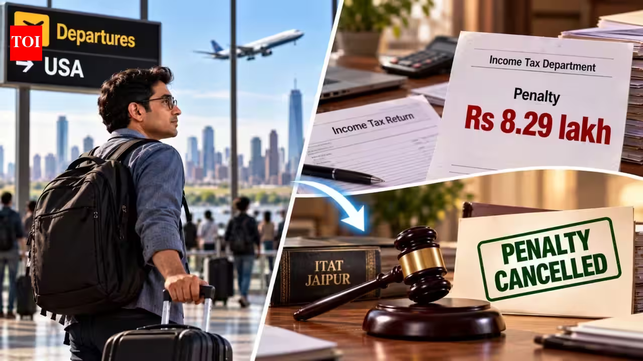 Taxman’s Rs 8.29 Lakh Penalty Overlooked: ITAT Jaipur Grants Reprieve to NRI Over Forgotten ITR