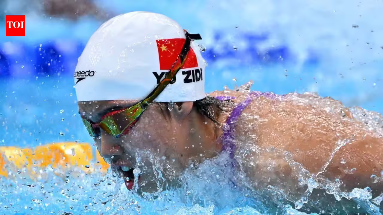 Teenage Prodigy Yu Zidi Shatters Asian Games Record in Golden 200m Butterfly Masterclass