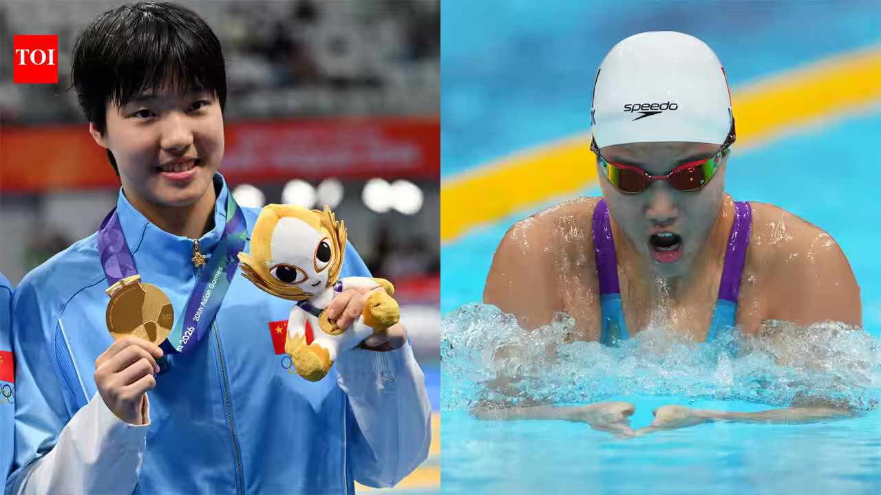 Teenage Titans: Yu Zidi and Summer McIntosh Ignite Rivalry Amidst Asian Games Record Confusion