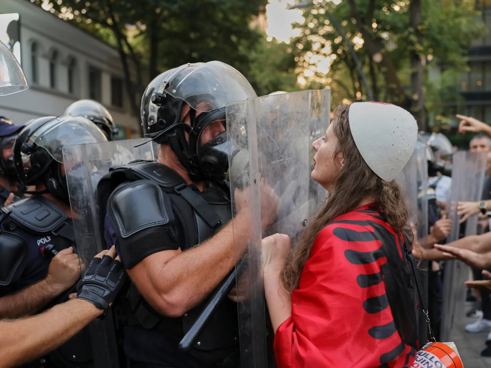 Tensions Flare in Tirana: Environmentalists Clash With Police Over Controversial Trump-Linked Development
