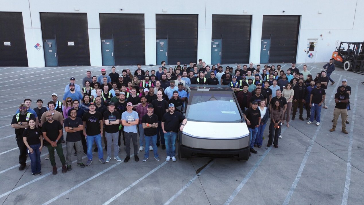 Tesla Breaks the Battery Barrier: First Cybertruck Rolls Out With In-House Refined Lithium
