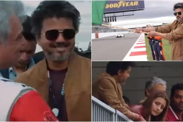 Thalapathy Vijay and Trisha Steal the Spotlight at Silverstone as Ajith Kumar’s Team Battles Through Le Mans!