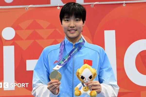 Thirteen-Year-Old Yu Zidi Shatters Records to Clinch Historic Asian Games Gold