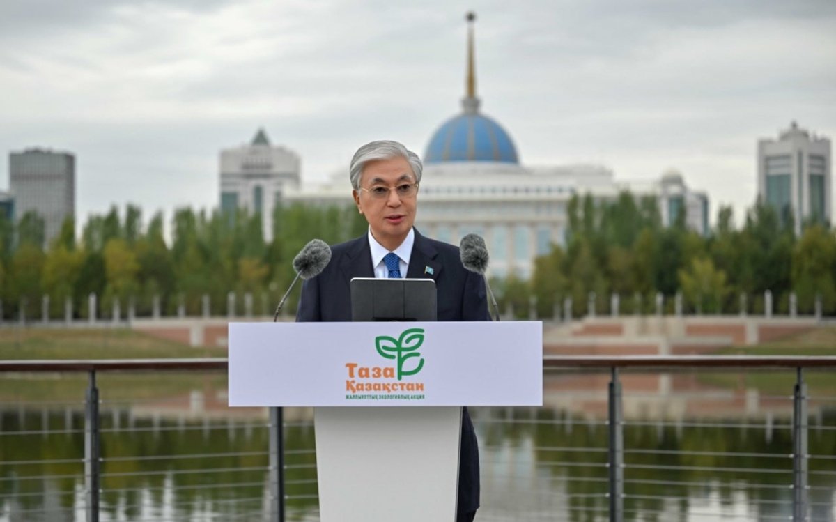 Tokayev Calls for Green Revolution: Cultivating a Nationwide Environmental Ethos