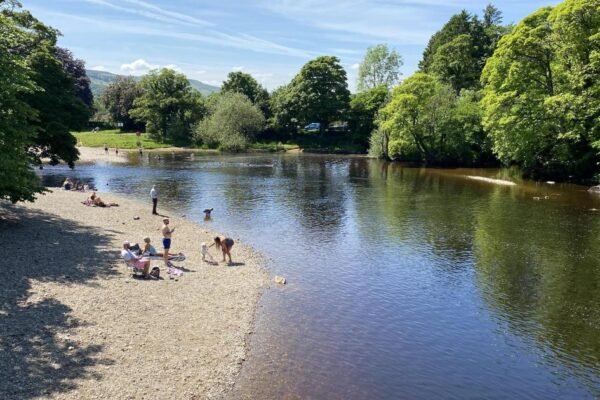 Toxic Tide: Swimmers Warned to Steer Clear of River Wharfe Following Pollution Spillage