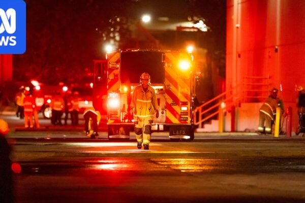 Tragedy Collides: Three Dead as Helicopter Plummets Near Fatal Bus Wreck in Los Angeles