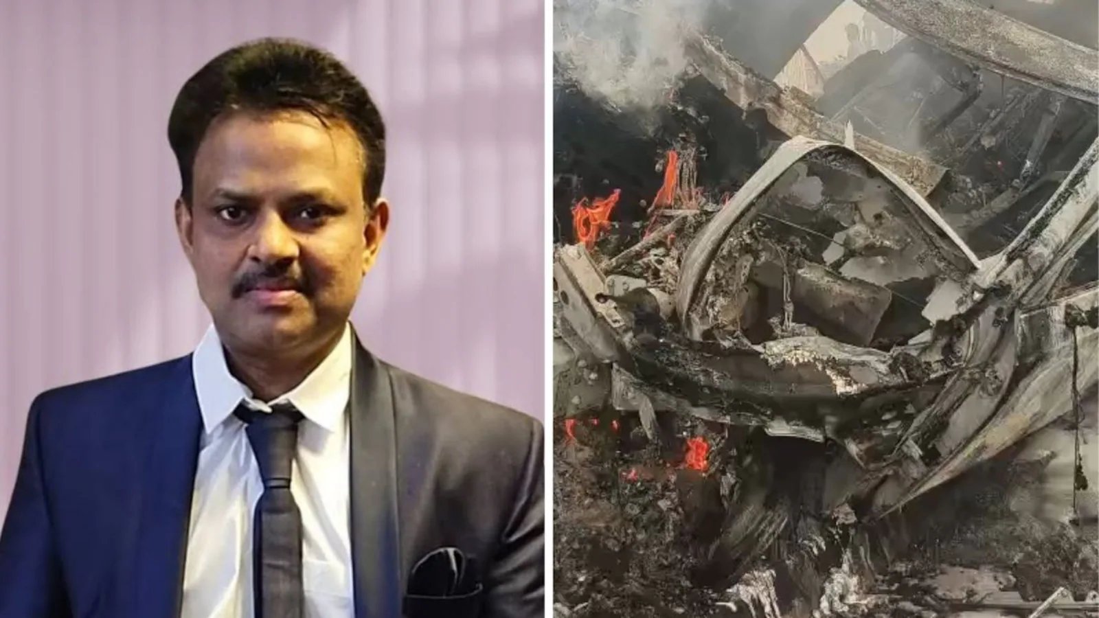 Tragedy in Motion: Telangana Neurosurgeon’s Car Ignites After High-Speed Divider Collision
