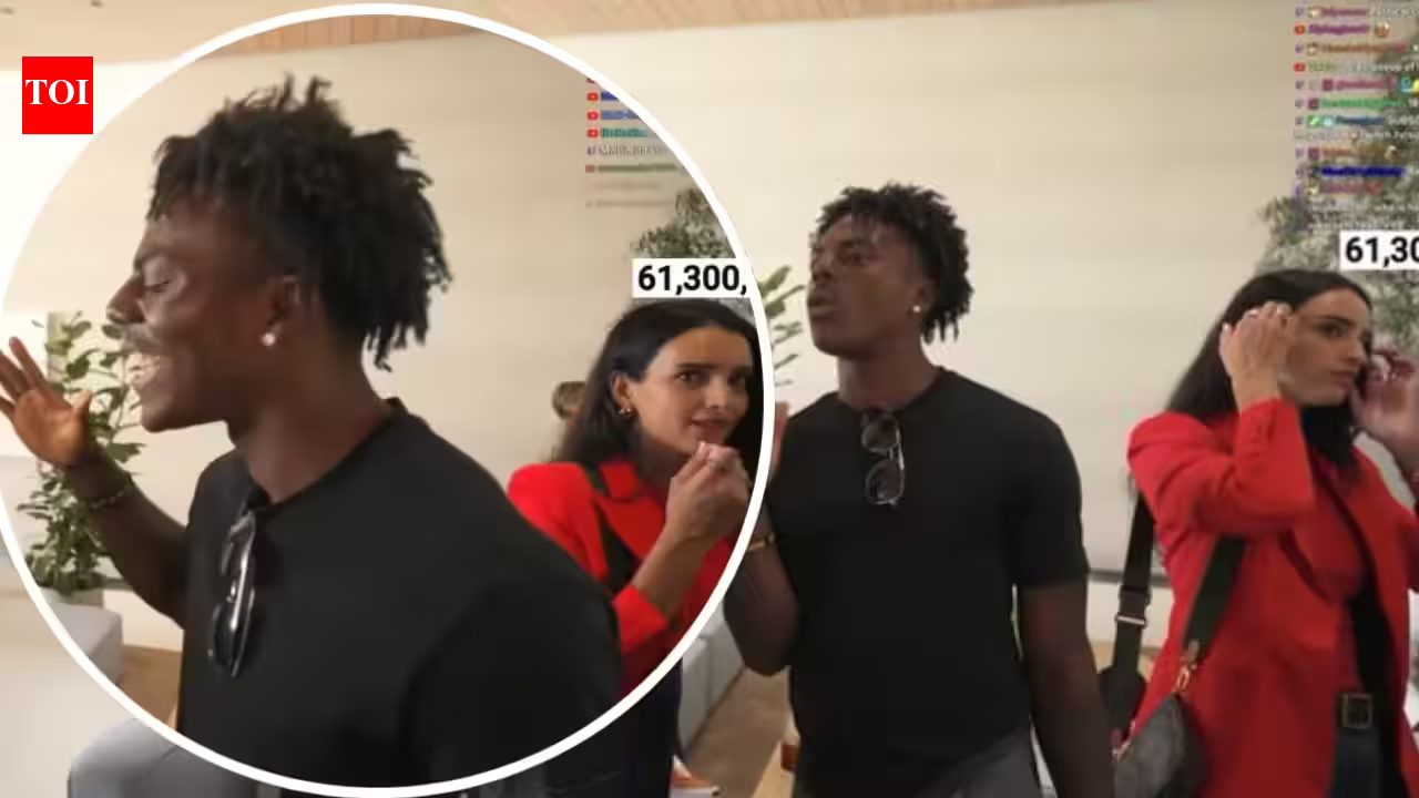 Triptii Dimri Shocks Fans with Surprise Appearance on IShowSpeed’s Livestream at Apple Event