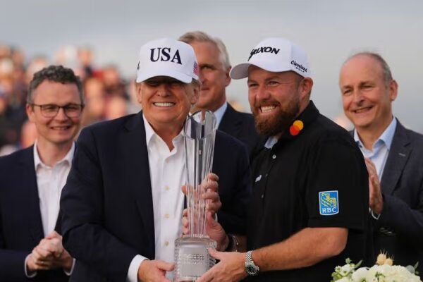 Trump Tees Up Tariff Repeal for Irish Whiskey During Ballybunion Prize Ceremony