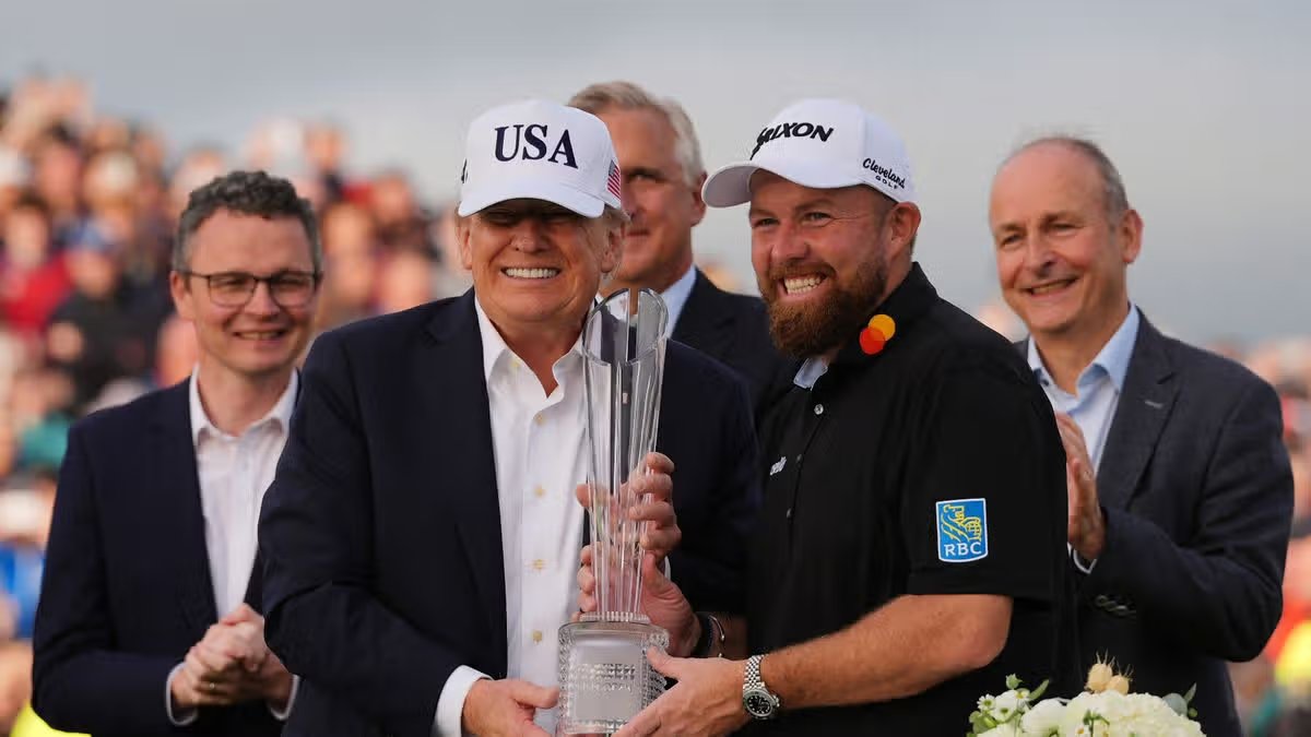 Trump Tees Up Tariff Repeal for Irish Whiskey During Ballybunion Prize Ceremony