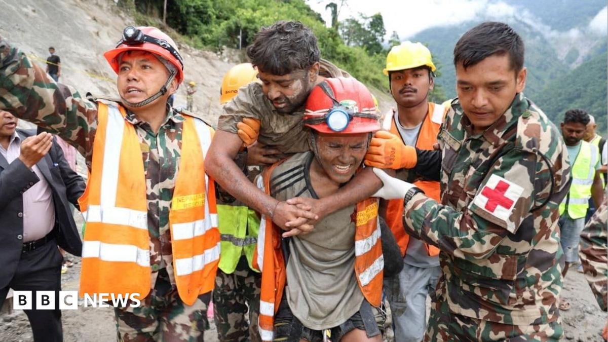 Tunnel of Hope: Duo Survives Nine Days Trapped Beneath Nepal Hydropower Plant Following Flash Floods