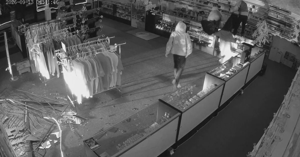 Vape Shop Smashing: Burglars Use Car as Battering Ram in $5,000 Heist