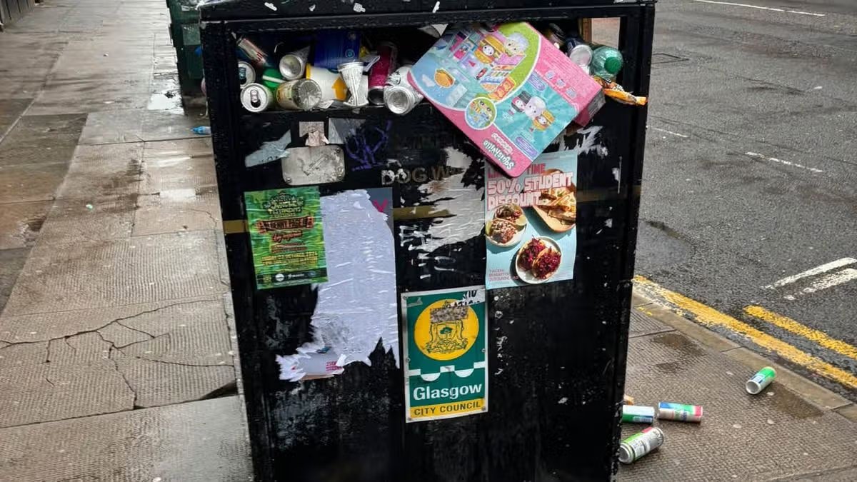 West End Waste Crisis: Glasgow Businesses Accused of Flouting Bin Rules