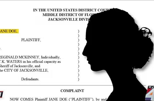 Woman sues Jacksonville sheriff over traffic stop.