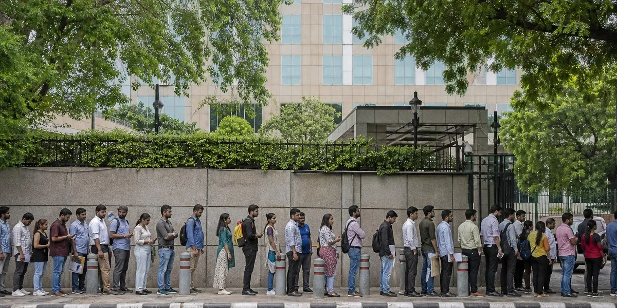 Year-Long Wait: India’s US Visa Queue Hits 346-Day Breaking Point
