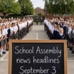 School assembly news headlines for September 3: Top India, world, sports and business updates