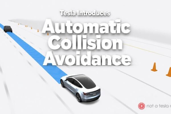Tesla Introduces 'Automatic Collision Evasion' for Manual Drives