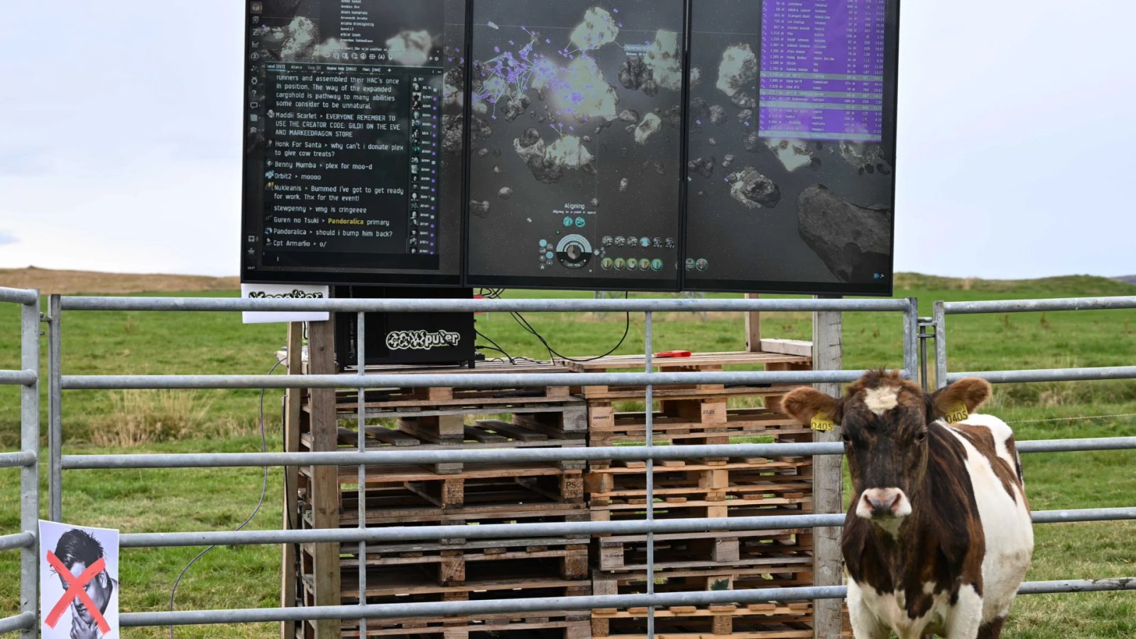 Cow Plays EVE Online And I Don’t Know If She’s Winning Or Not