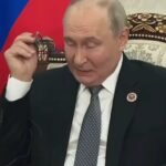 Humiliating moment squirming Putin is told to ‘move from endless war to the end of war’ by India’s Modi