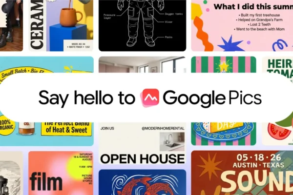 Google's answer to Canva is an AI tool where you prompt instead of design