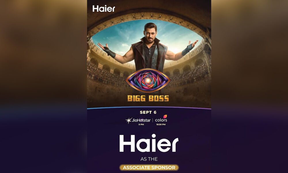 Haier India returns as Bigg Boss Hindi Season 20 associate sponsor