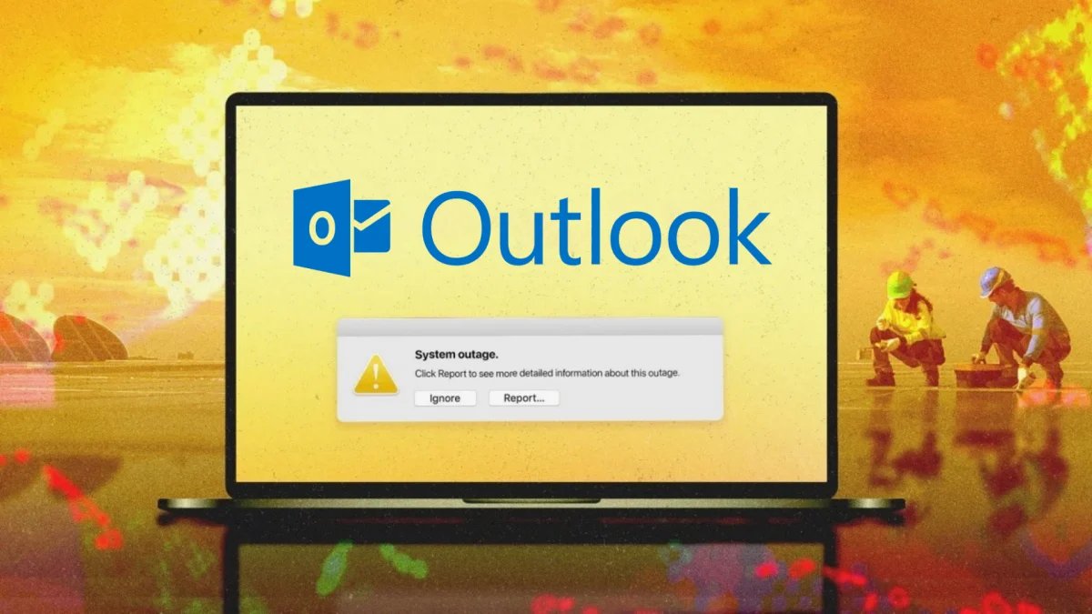 Microsoft Outlook outage reported by thousands of users