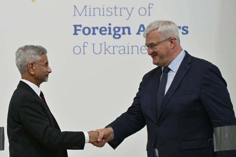 Ukraine, India discuss Black Sea, food security on FM's 'historic' Kyiv visit