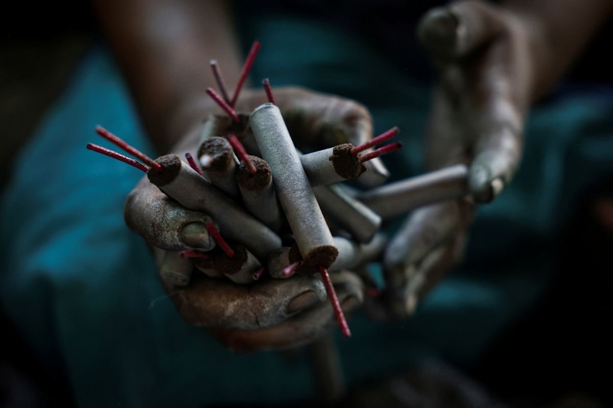 Firecracker factory blast in India kills 8 children