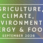 Agriculture, Climate, Environment, Energy & Food: September 2026 Funding Opportunities (39 new opportunities)