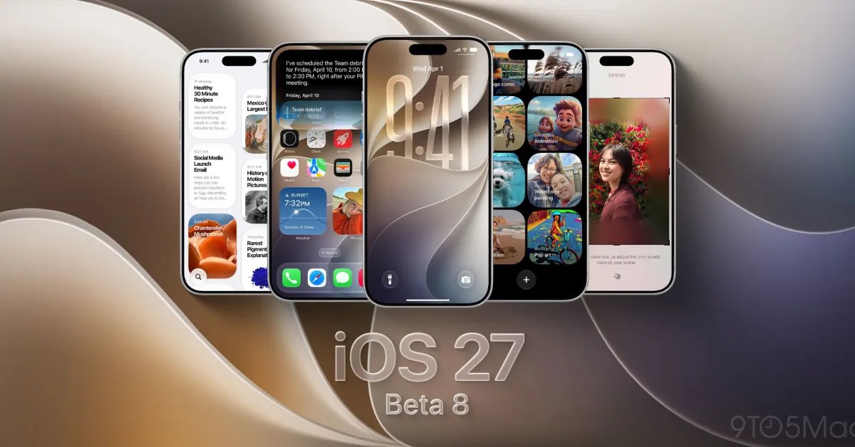iOS 27 beta 8 now available as Apple tests major Siri AI upgrade