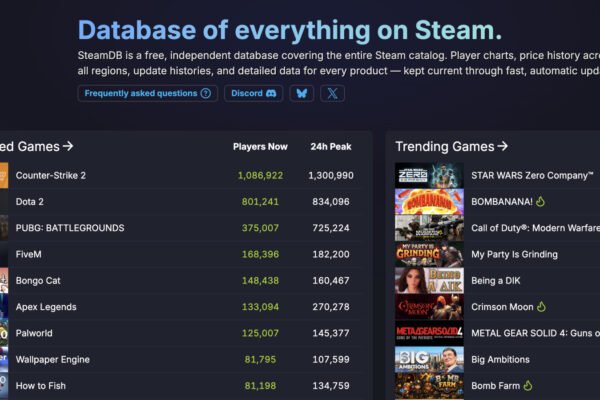 Modding Platform Nexus Mods Now Owns SteamDB