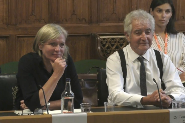 Tony and Marian make the case for nature to Parliament’s Environmental Audit Committee  – Natural England