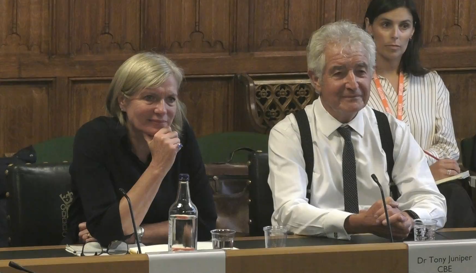 Tony and Marian make the case for nature to Parliament’s Environmental Audit Committee  – Natural England