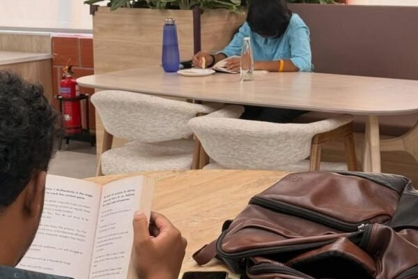 Hyderabad primary school has a cafe and a co-working space for parents
