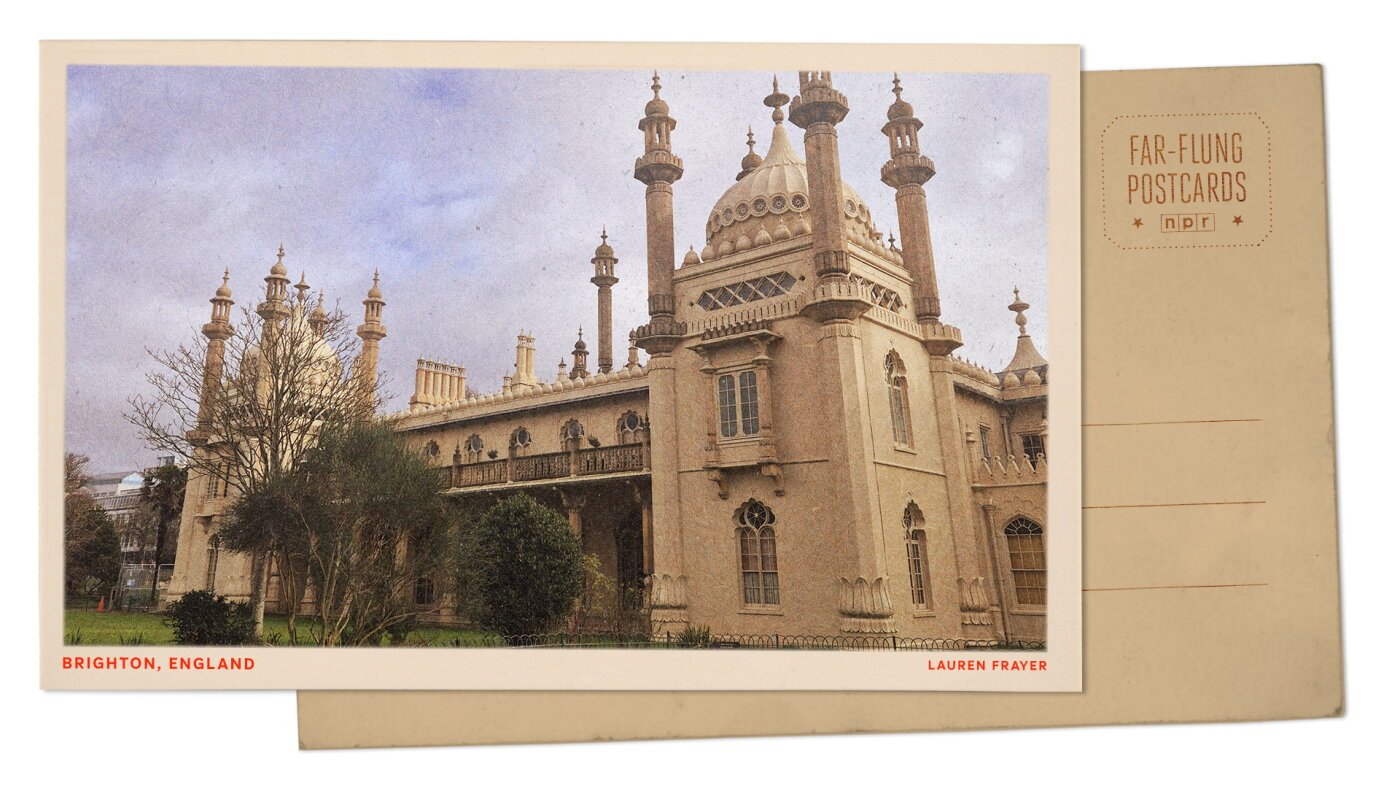 Royal Pavilion's stunning Indian-style architecture in Brighton, England : NPR
