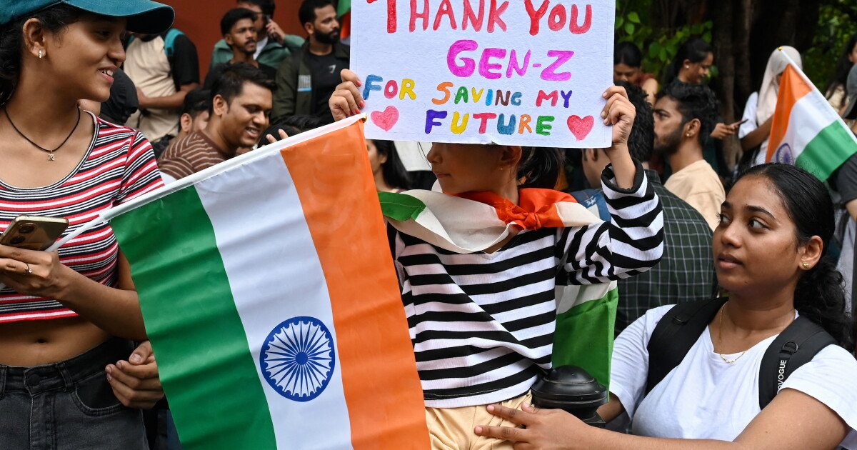 India's prime minister is wooing the GenZ while cracking down on them