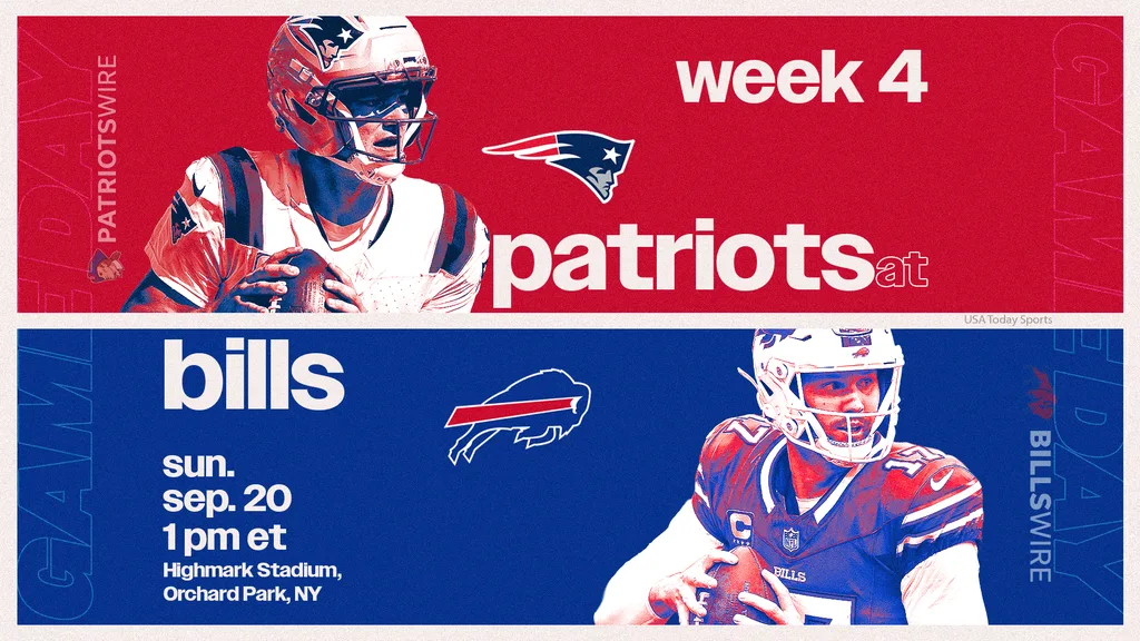 AFC East Collision: Bills and Patriots Clash in Crucial Week 4 Showdown
