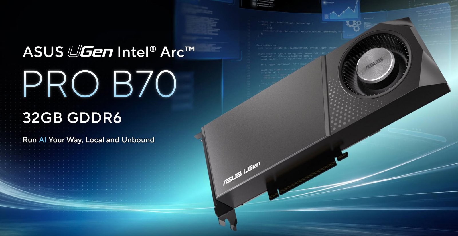 ASUS Unveils 32GB Arc Pro B70: A Powerhouse Debut for the UGen AI Era
