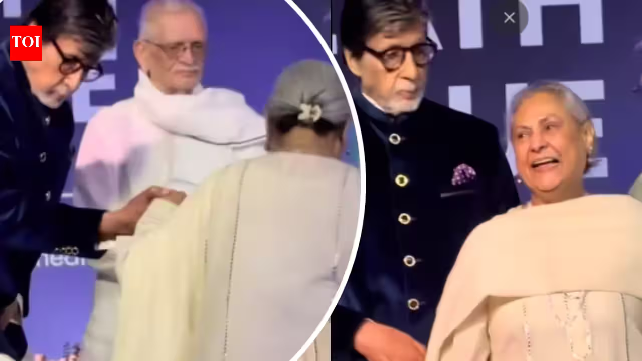 Amitabh Bachchan’s Chivalrous Gesture for Jaya at Book Launch Steals the Show!