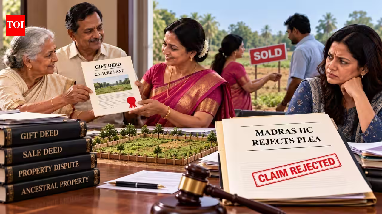 Ancestral Claim Crumbles: Madras HC Upholds Wife’s Right to Sold Land Gifted by Husband and Mother-in-Law