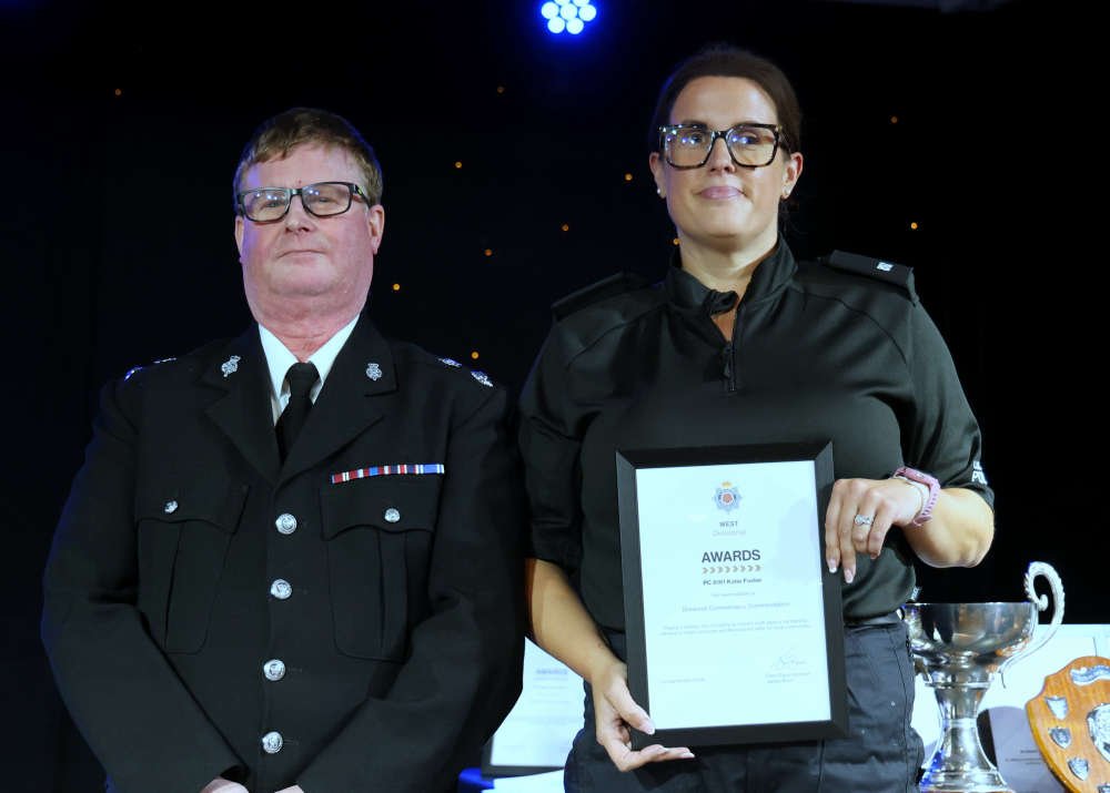 Badge of Honor: Morecambe Officer Honored for Shutting Down Rogue Traders